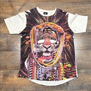 LRG White T-Shirt with Logo Tag